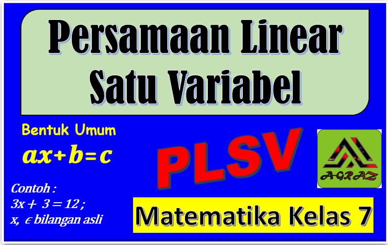 Ilustrasi Materi Penyelesaian Persamaan Linear Satu Variabel (PLSV) <em>(sumber: youtube.com/channel/UCQ)</em>